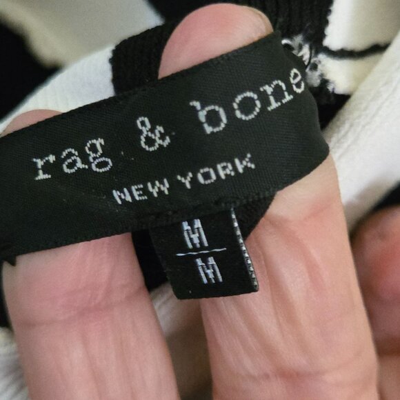 Rag & Bone Daphne Sweater Dress ASO TV Phyllis Young And Restless V Neck Size M - Picture 6 of 7